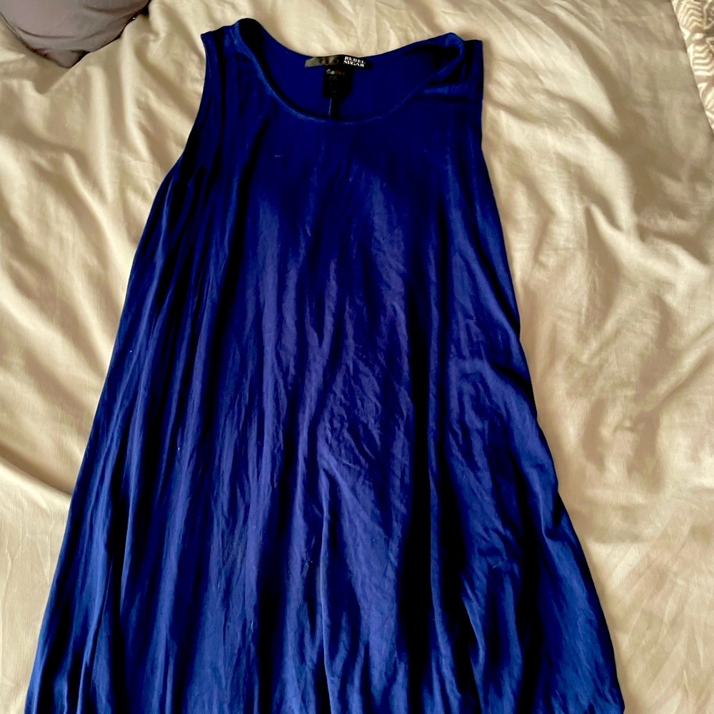 Blue dress
